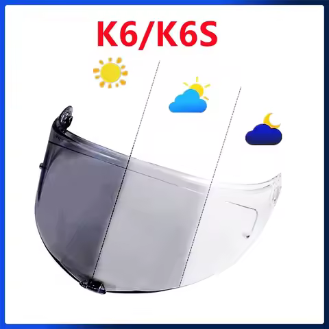 Photochromic Lenses Helmet Shield Lens for AGV K6 for HJC RPHA 11 RPHA 70 HJ26 for SHOEI GT Air Z7 Z