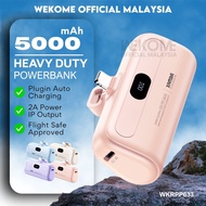 REMAX Powerbank Capsule Mini 2A Quick Charge IP Port Portable Travel Flight Safe 5000mAh WKRPP633