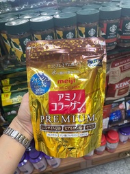 Meiji Amino Collagen Premium +CoQ10 5,000mg (196g) เมจิ อะมีโน คอลลาเจน
