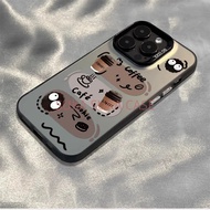 American style coffee case REALME series Compatible For-REALME-5-5S-7I-8I-8-8PRO-10-11-C3-C11 C15 C1