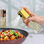 Press Oil Spray Bottle Kitchen Household Spray Oil Bottle Barbecue Portable Oil Spray Pot No Oil Han