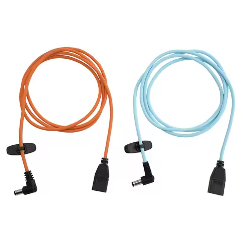 FPV Silicone Power Cable XT60 To DC5521 for Fatshark/HDZero/Skyzone Goggles