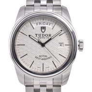 👑[現貨]🔥🔥TUDOR Glamour Date-Day 帝舵星期日期型系列 56000 銀面布紋條釘 39mm表徑 自動機械 有保卡 tudor/tudor black bay/tudor bla