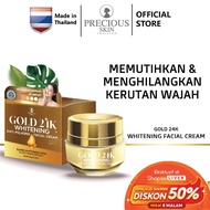 Terbaikk Precious Skin Thailand Gold 24K Whitening Anti Melasma Facial