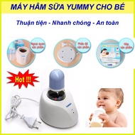 Máy Hâm Sữa Yummy Máy Giữ Ấm Sữa. Máy hâm sữa Yummy thiết kế gọn nhẹ an toàn tiện lợi hâm nóng nhan
