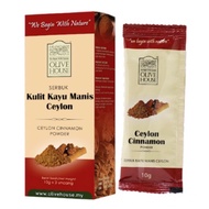 OLIVE HOUSE SERBUK KAYU MANIS CEYLON CEYLON CINNAMON ORGANIC ORIGINAL HQ
