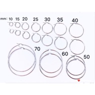 Loop/Hoop Earrings Stainless Fashion Accessories Hoop Earring Stainless Steel Earring