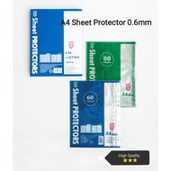 10 Sheets PP Sheet Protector (Thick) 0.8mm/ 80 micron