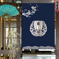 [hot]☽  Japanese-style Ship Linen Door Curtain Room Partition Shui Curtains Decor Noren Hanging Half-Curtain