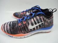 *~9527~* 2014年 7月  NIKE WMNS FREE 5.0 TR FIT 4 馬卡龍 彩虹 熱帶魚 條紋 民族風 黑/灰/白/橘/藍