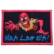 HOCK GIFT SHOP / HGS / WAH LAO EH ZOMBIE PATCH - GREEN / HOT PINK