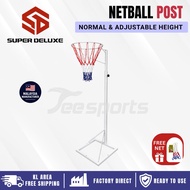 Netball Post Adjustable - Normal [8' x 10'] (1 PIECE ONLY)