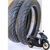 Pair of federal tires sizes 90/80-14 and 100/80-14 tubeless