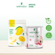Combo Dried Mango Products & Canned Fresh Lychee we'natur