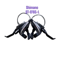Shimano EF65-8 3x8 brake lever set, shimano exhaust lever set for 3-disc and 8-speed sports bicycles