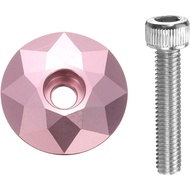 HARFINGTON Penutup Atas Stem Headset Basikal Aloi Aluminium dengan Bolt untuk Basikal Gunung dan Bas