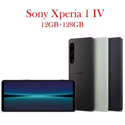 Sony Xperia 1 IV Japan version 12GB+256GB 5G 6.5" Snapdragon 8 Gen 1 Octa Core Triple 12MP NFC eSim 