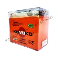 【KOYOKO】YTX12-BS NANOGEL Motorcycle Battery Bateri Motor KAWASAKI600/ZXR750/ER6/VULCAN900/BMW F900