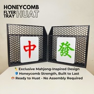 [🇸🇬 Made] HDB Flyer Tray HUAT - Mahjong-tile Leaflet | Brochure | Parcel Box | Holder | Basket