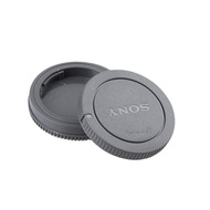Sony lens tail cap and Sony E-mount camera body cap (gray) for A7 and A6000 series...