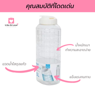 ขวดน้ำพลาสติก LOCKnLOCK แท้ 100% กระบอกน้ำพลาสติกเป็นขวด PET สวย สำหรับแช่ตู้เย็น 500ml. วางนอนได้ 1