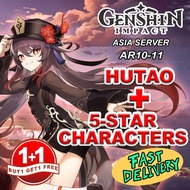 Genshin Impact Account Hutao + Other 5 Star Characters  【AR 10-11】