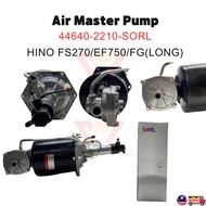 44640-2210-Sorl Hino FG EF750 FS270 (Penggalak Brek Udara) Air Master Pump Air Brake Booster Long Pu