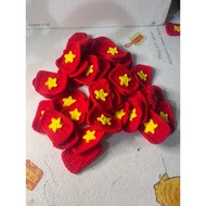 Vietnam flag keychain