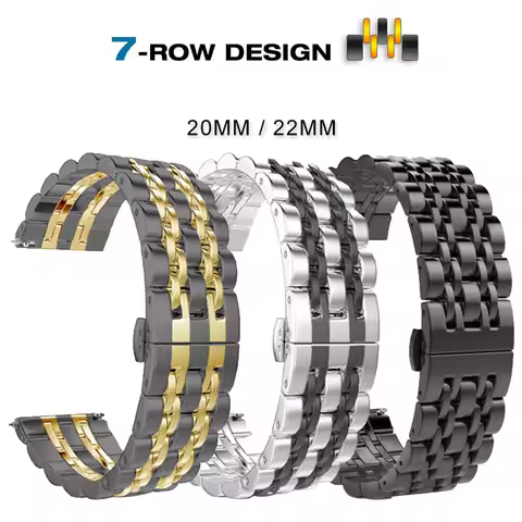 Metal Stainless Steel Strap For HUAWEI WATCH GT 3 46mm 42mm GT3 / GT Runner / GT 2 GT2 Pro Band Watc