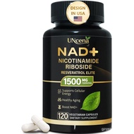 NAD Supplement 1500mg - Liposomal NAD+ Nicotinamide Riboside with Resveratrol, NAD Plus Boosting - S