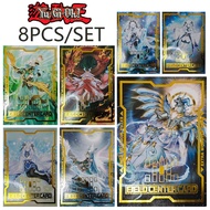 Yu-Gi-Oh DIY 8PCS/SET the Zero Mayakashi Yuki-Onna Dominus Impulse Refractive rainbow flash texture 