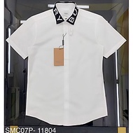 Áo sơ mi nam nữ, áo sơ mi tay ngắn chất cotton mềm mịn họa tiết thời trang cao cấp thương hiệu Chand