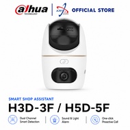 DAHUA HERO DUAL D1 H3D-3F 3MP2K / HERO DUAL D1 H5D-5F 5MP3K INDOOR PAN/TILT WIFI CAMERA