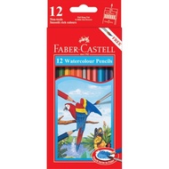 12-Color Long Watercolor PencilFABER CASTELL 12-Color Watercolor Pencil/ FABER CASTELL