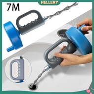 [HellerySG] Plumbing Snake Drain Auger, Sink Auger Hair Clog Remover, Auger Power Toilet Plunger Set