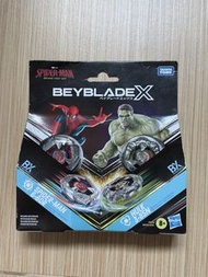 Beyblade X Spider-Man & Hulk Set 蜘蛛俠 陀螺
