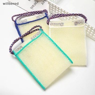willbered African Net Bath Sponge African Net Long Bath Net Sponge Exfoliating Shower Body Scrubber 