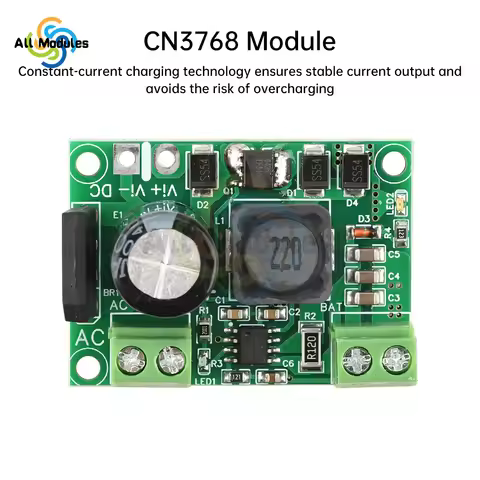 12V Lead-Acid Battery Charging Module CN3768 Three Stage Charging Module Constant Current/Constant V