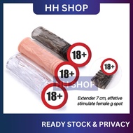 TPE 7cm Extend Male Reusable Condom Extender Enlargement Cover