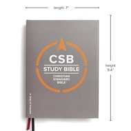 CSB Study Bible | Hardcover | Red Letter | Study Notes and Commentary | Illustrations | Easy-to-Read