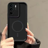 Casing For Realme C71 C73 C75 C75X 14X 5G Border Protection TPU Colorful Cover With Magnetic Sticker