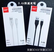 【Micro USB 3.4A充電線】SAMSUNG三星 Note3 Note4 Note5 快充線 充電線 傳輸線