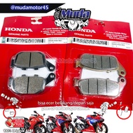 BRAKE PADS SET FRONT REAR CBR250RR 06455-06435-K64-K33 CBR 250 BABY RR ABS NON CANVAS BRAKE SHOE 064