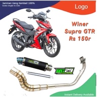 Exhaust Muffler RC29EXHAUST Honda RS 150 RS 150R WINNER 150 SONIC 150 SUPRA GTR 150
