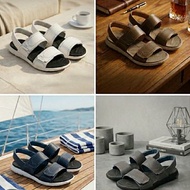 3025 腳背可調整真皮男涼拖鞋 運動涼鞋