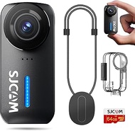 SJCAM C110Plus 64GB,Body Camera,4K Magnetic POV Camera,170° FOV Video, 6-Axis Stabilization,30M Wate