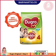 Dumex Dugro 4 ORI/HONEY/CHOCOLATE/FRUIT & VEGETABLE/MULTI GRAINS 850G babymartsg.os