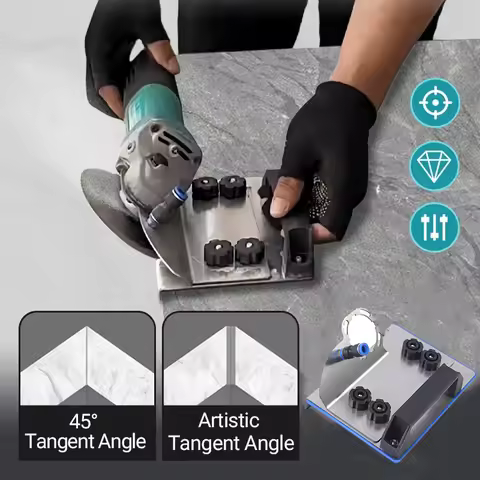 Angle Grinder Stand for Tile 45 Degree Chamfer Cutting 45° Angle Tile Chamfering Tool for Cutting fo