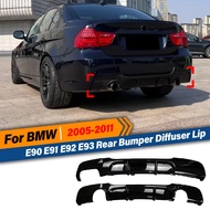 For Bmw 3 Series E90 E92 E93 M Sport 2005 2006 2007 2008 2009 2010 2011 Rear Bumper Diffuser MP Styl