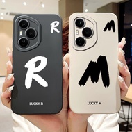 For Honor 400 Pro Honor400 DNP-NX9 DNY-NX9 Lucky Initial Letter Phone Casing Honor 400 400Pro Lens P